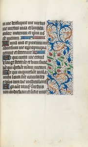 Stundenbuch Gebrauch von Rouen: fol. 84r, ca. 1470 von Master of the Geneva Latini