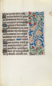Stundenbuch Gebrauch von Rouen: fol. 88r, ca. 1470 von Master of the Geneva Latini