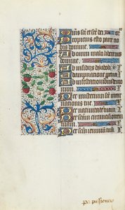 Stundenbuch Gebrauch von Rouen: fol. 94v, ca. 1470