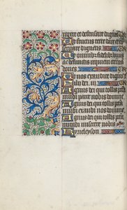 Stundenbuch Gebrauch von Rouen: fol. 95v, um 1470 von Master of the Geneva Latini