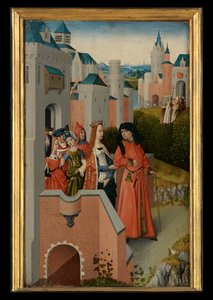 Tafel aus der Legende der hl. Ursula