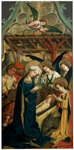Die Geburt Christi, ca. 1440 von Master of the Lichtenstein Castle