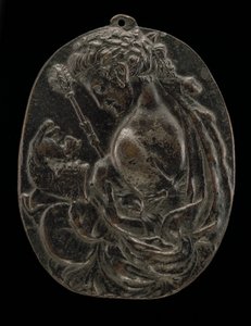 Eine Bacchantin von Master of the Martelli Mirror