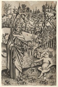 St. Augustinus und das Kind am Meeresufer, ca. 1465-1469