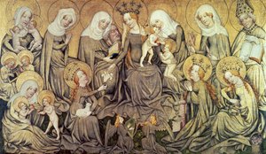 Mitteltafel des Ortenberger Altars von Master of the Ortenberg Altar