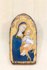 Madonna mit Kind, erste Hälfte des 14. Jahrhunderts von Master of the Palazzo Venezia Madonna