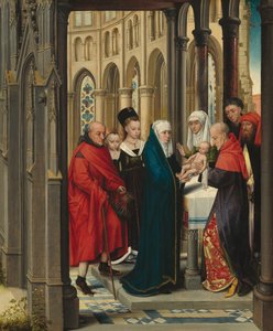 Die Darstellung im Tempel von Master of the Prado Adoration of