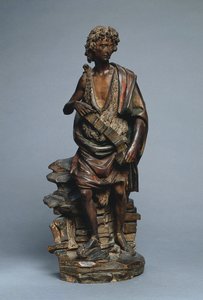 Johannes der Täufer, um 1500-1525 von Master of the Saint John Statuettes