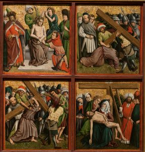 Altarbild mit der Passion Christi, um 1440er