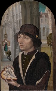 Junger Mann mit einem Buch, ca. 1480