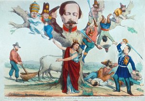 Allegorie Italiens während des Risorgimento von Mata
