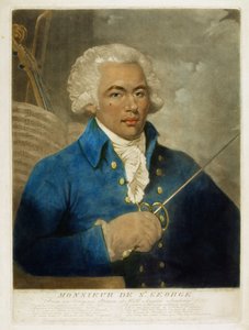 Monsieur de St. George, graviert von W. Ward, 1788