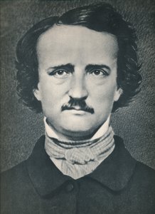 Edgar Allan Poe, um 1840, 1939 von Mathew B. Brady