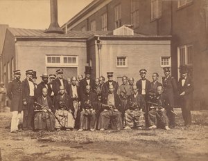 [Japanische Botschaft, Navy Yard, Washington, DC], 1860