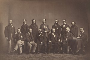 [Mitglieder der New York Sanitary Commission], ca. 1860