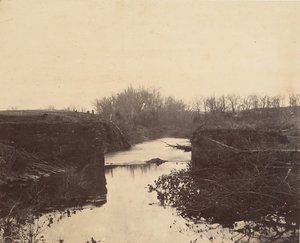 Ruinen der Steinbrücke - Bull Run, 1862 von Mathew Brady
