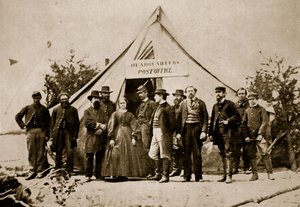 Das Postamt, Hauptquartier der Armee des Potomac