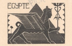 Sphinx und Pyramide