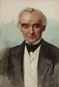 Porträt des Schriftstellers Prosper Mérimée 1803-1870, 1869 von Mathilde Bonaparte