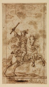 Berittener Krieger von Matias de (attr.to) Torres
