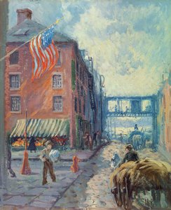 Van Wyck Familienhaus, New York City, ca. 1923 von Matilde Browne