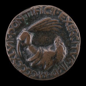 Emblem der Autorität [Rückseite], 1447 von Matteo di Andrea de Pasti