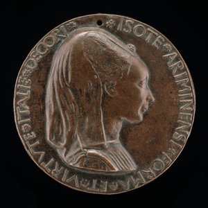 Isotta degli Atti, 1432-1474, Geliebte 1446, dann Ehefrau nach 1453, von Sigismondo Malatesta