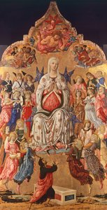 Madonna des Gürtels, von Matteo di Giovanni (ca. 1430-1495)