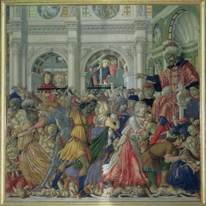 Das Massaker der Unschuldigen, 1482 von Matteo di Giovanni di Bartolo