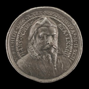 Hans Schel, 1518-1592, Patrizier von Nürnberg [Vorderseite] von Matthäus Carl