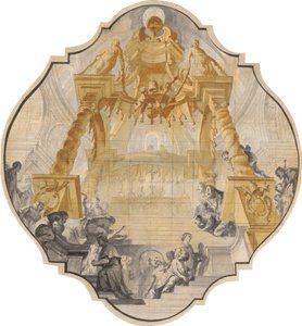 Gläubige am Grab des Heiligen Petrus