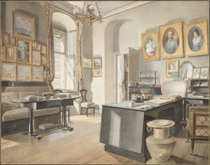 Ein Studieninterieur in St. Pölten von Matthäus Kern