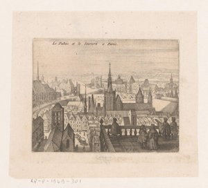 Ansicht von Paris von Matthäus Merian (I)