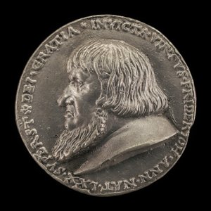 Friedrich der Ältere, 1460-1536, Markgraf von Brandenburg-Ansbach 1486 [Vorderseite], 1528 von Matthes Gebel