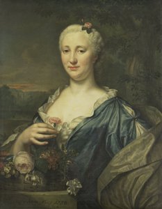 Porträt von Agnes Margaretha Albinus