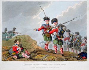 Hochlandtruppen in der Schlacht von Vimeiro, Halbinselkrieg, 1808-1816