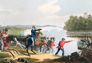 Die Schlacht von Waterloo entschieden durch den Herzog von Wellington von Matthew Dubourg