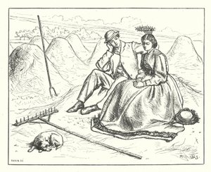 Im Klee (Gravur) von Matthew James (attr. to) Lawless