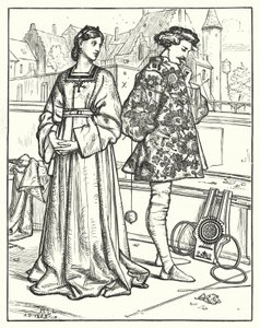 Die Sterbeglocke des Narren von Matthew James (attr. to) Lawless