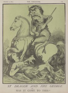 St. Drache und der Georg oder, Ist es dazu gekommen?