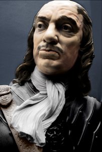 Büste von Lord Protector Oliver Cromwell, 1860