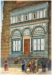 Die Badia von Fiesole, Florenz, Italien