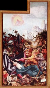 Die Versuchung des heiligen Antonius des Großen, Altarbild von Issenheim