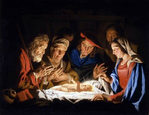 Die Anbetung des Christkindes