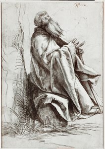 Heiliger Antonius von Padua beim Beten