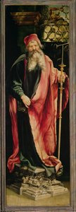 St. Antonius der Einsiedler, vom Isenheimer Altar, ca. 1512-1516