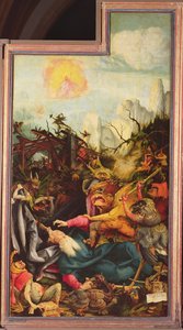 Versuchung des Heiligen Antonius, vom Isenheimer Altar von Matthias Grünewald