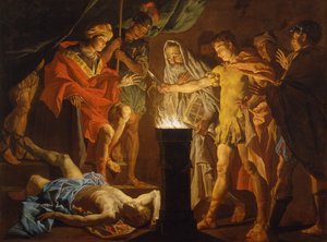 Mucius Scaevola vor Lars Porsenna