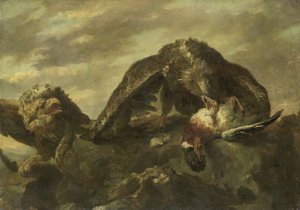 Adler auf den Klippen von Matthijs Maris