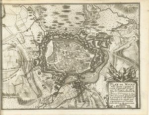 Belagerung von Bergen, 1709